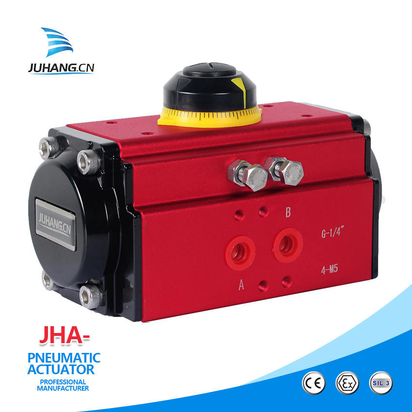 Large Output Torque Pneumatic Actuator